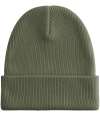 BB830N B830N Beechfield Organic Cotton Original Heavyweight Cuffed Beanie Olive Green colour image